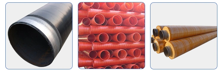 China Factory Fiber Glass FRP GRP Gre Pipe