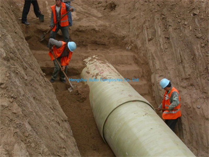 Fiberglass FRP GRP Process Pipes with Laminated Joint