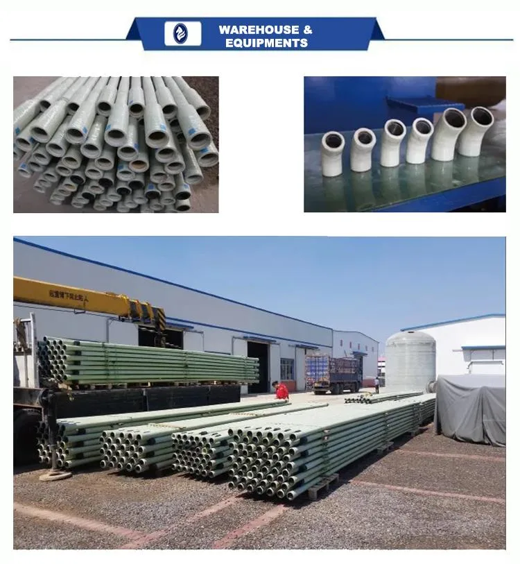 API 15hr 15lr Gre High-Pressure Fiberglass Pipe for Petroleum