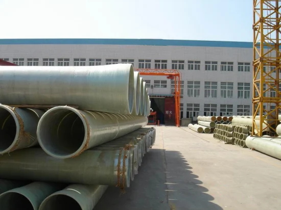 FRP GRP Gre 유리 섬유 파이프 중국 공장 매장 부식 방지 튜브